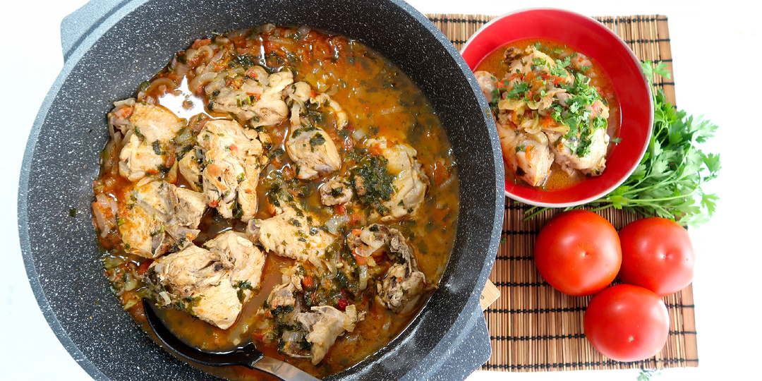 Чахохбили из курицы по классическому рецепту