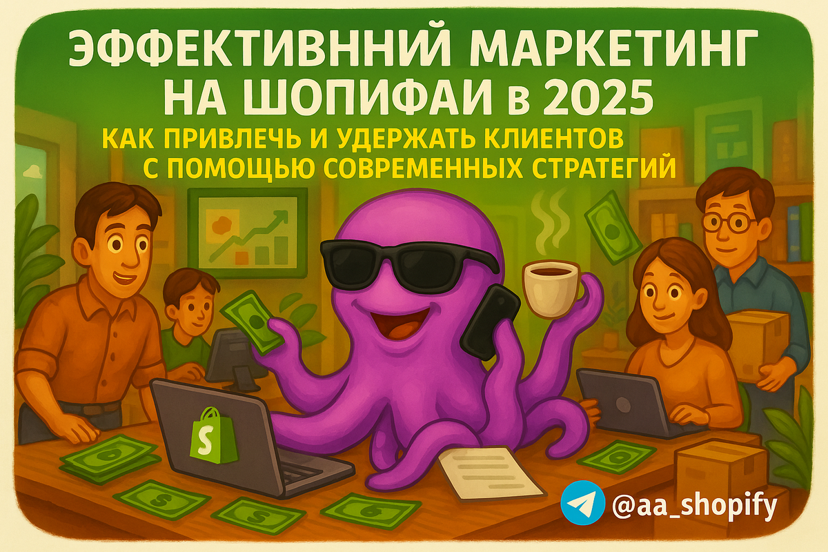    Эффективный маркетинг на Шопифай в 2025: как привлечь и удержать клиентов с помощью современных стратегий aa_ecom