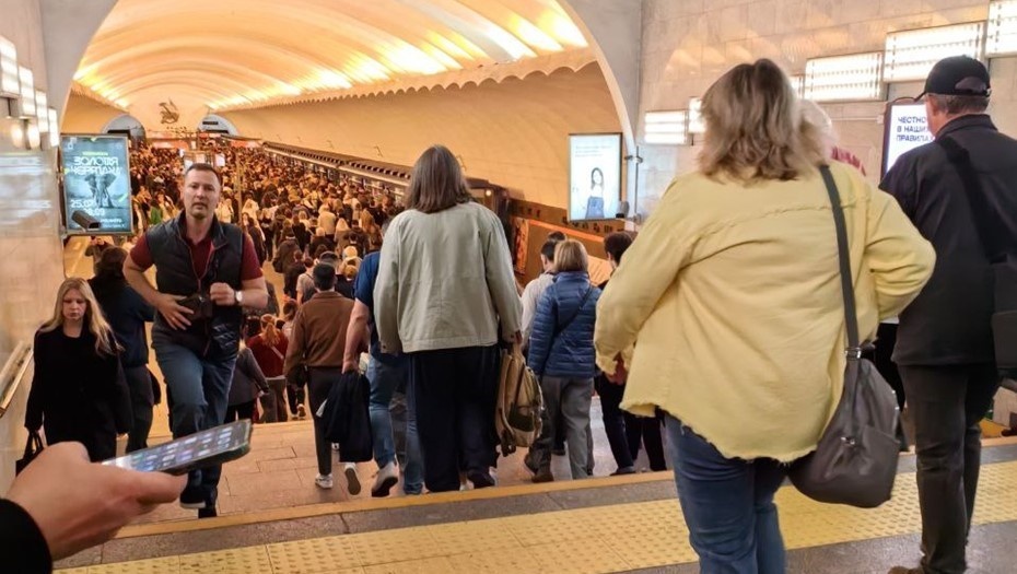    Автор фото: Обстановка на оранжевой ветке петербургского метро 5 сентября 2025 г.