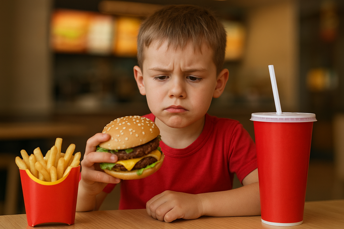 Фастфуд# и детский# организм: вкусная #угроза или редкое #угощение?