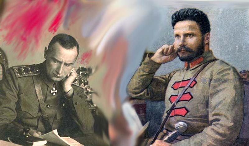 А. В. Колчак и М. В. Фрунзе