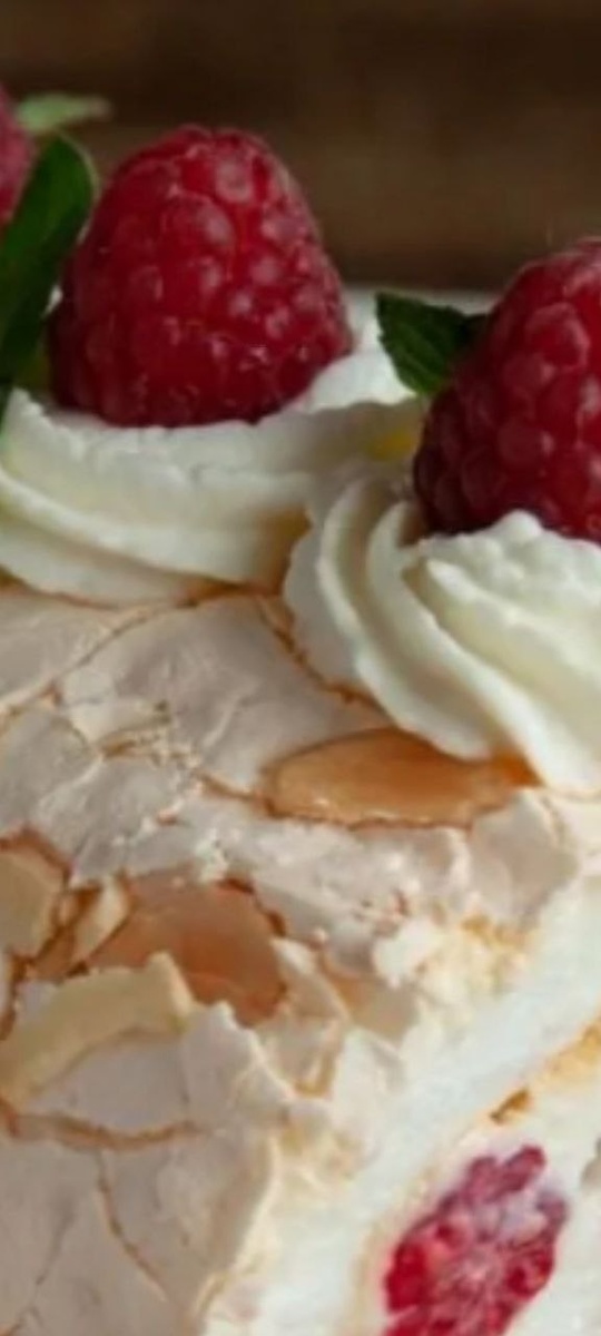 меренговый рулет