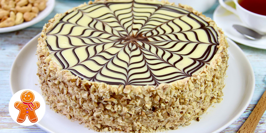 Торт "Эстерхази" по рецепту известного венгерского кондитера