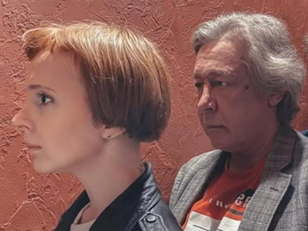    Михаил Ефремов и Дарья Белоусова. Фото: ТВЦ