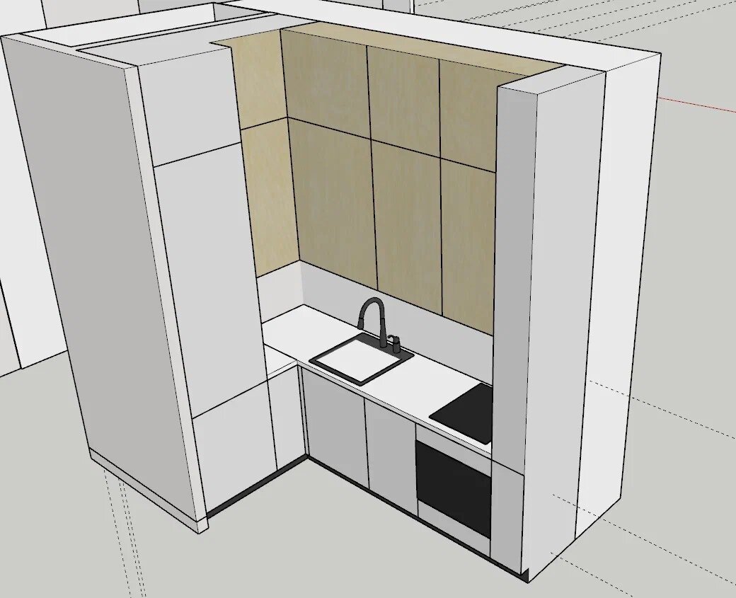Проект будущей кухни