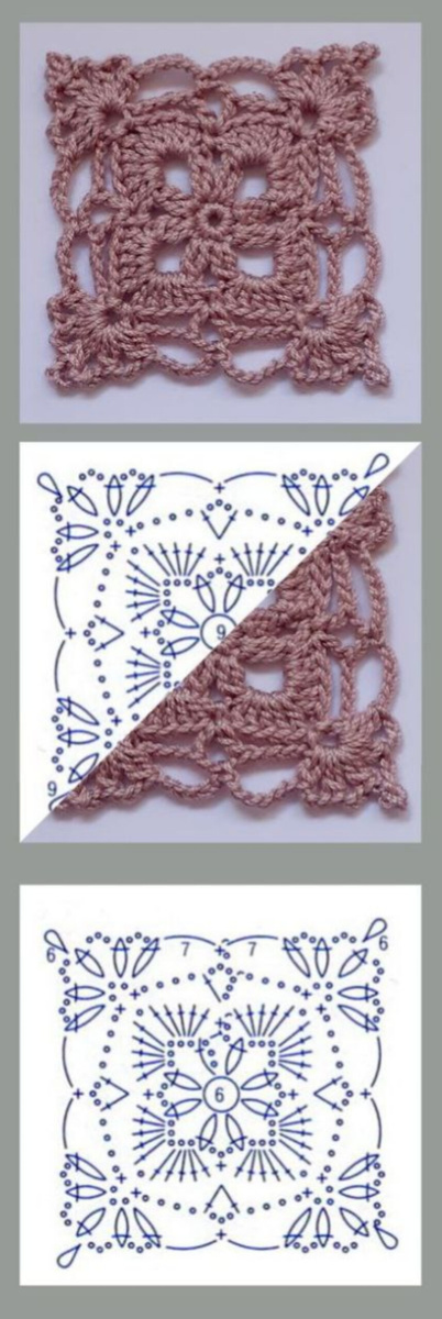Мотив крючком схема 2