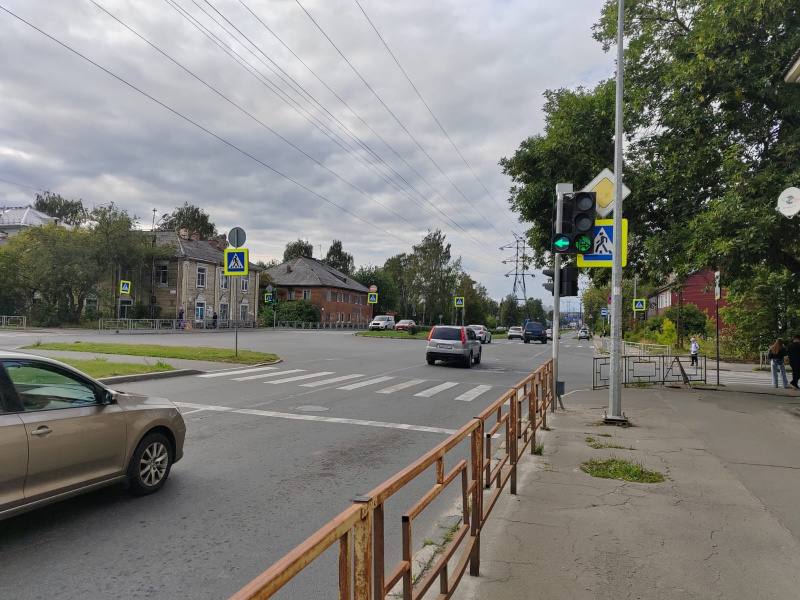    Схема движения изменилась в Октябрьском районе ПетрозаводскаАдминистрация Петрозаводска