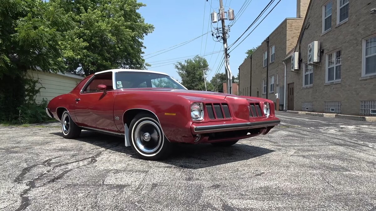 Pontiac Grand Am 455 1973 года