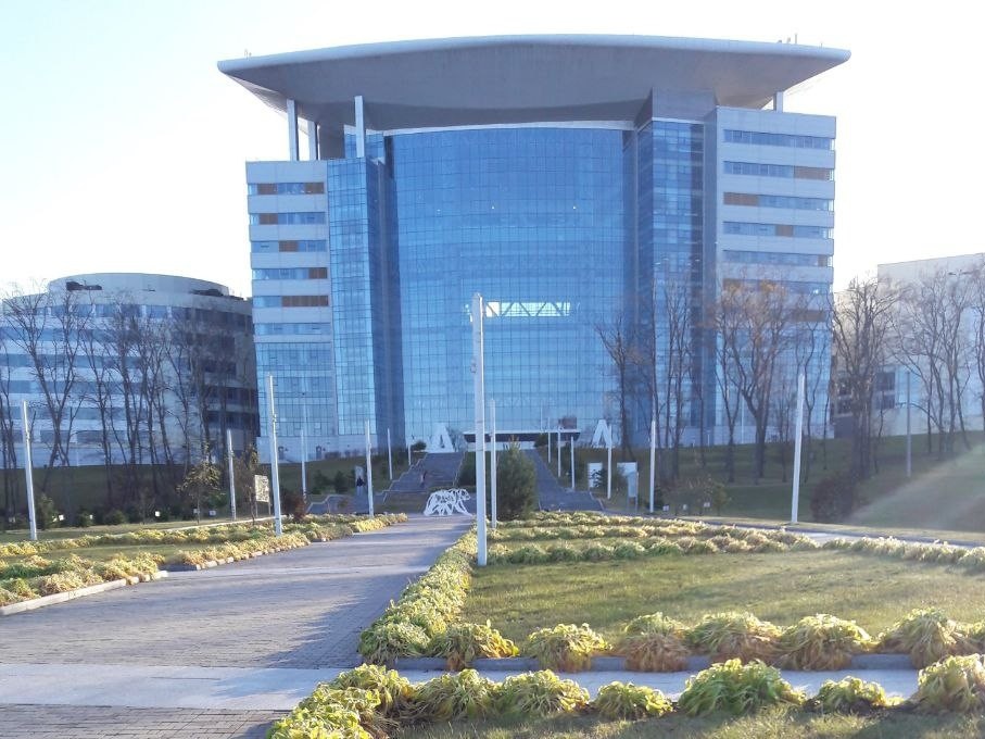 Административный корпус ДВФУ. Фото героев публикации.