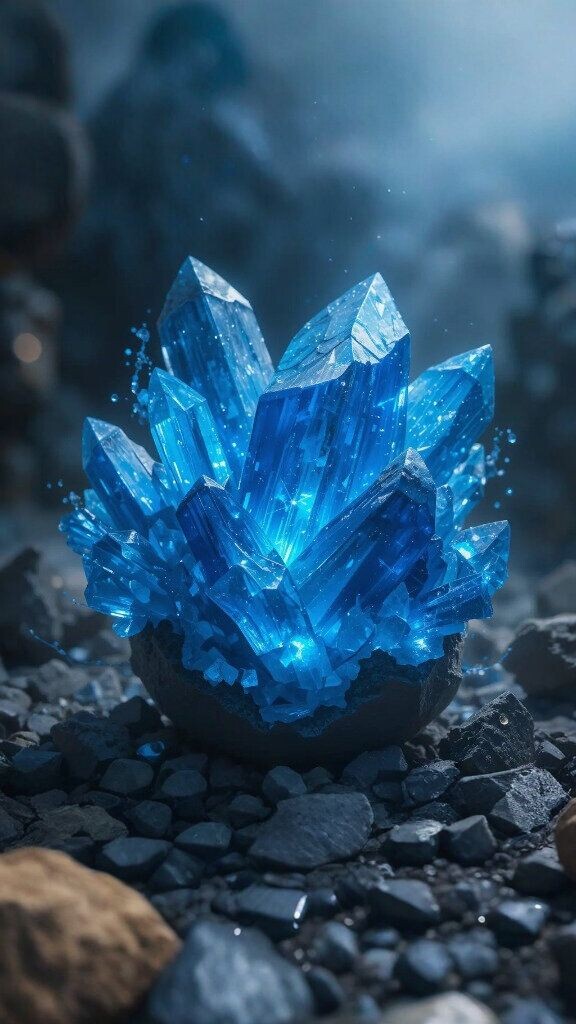 Слезы Айрис, превращающиеся в кристаллы