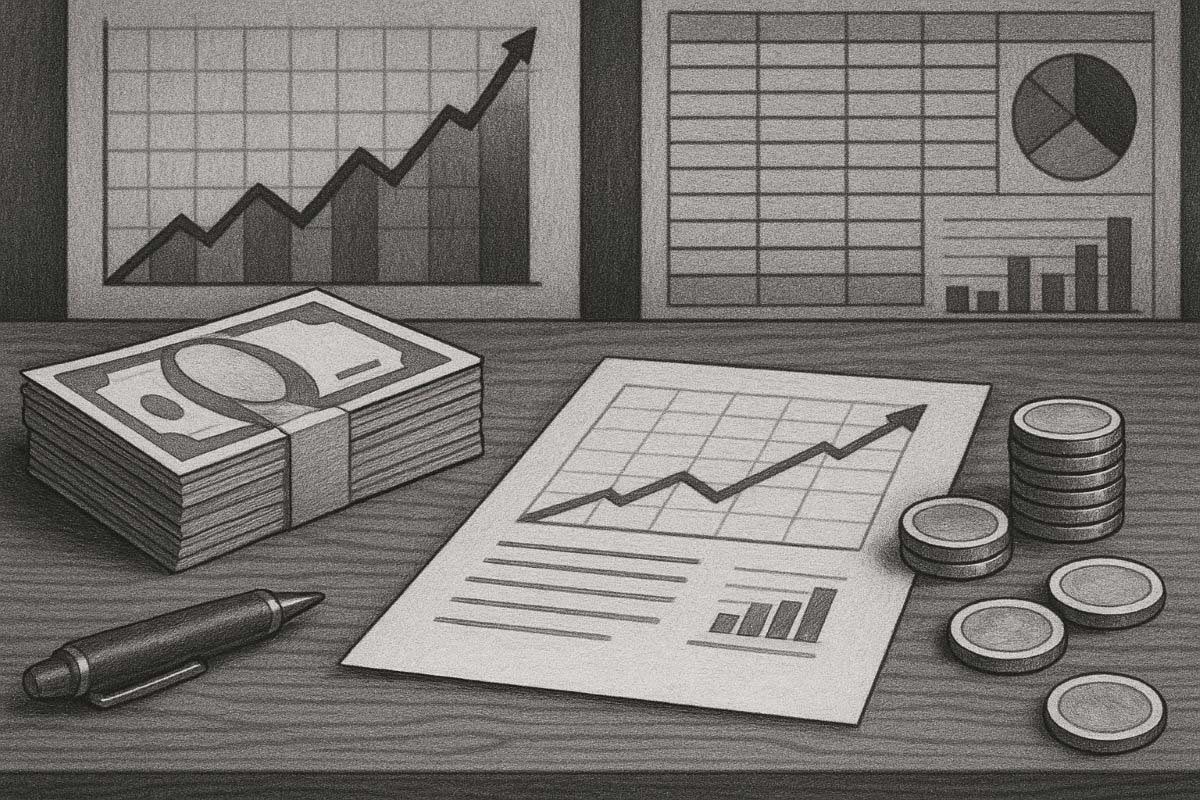    Рост или падение благосостояния граждан страны зависит от экономики государства. Источник: нейросеть