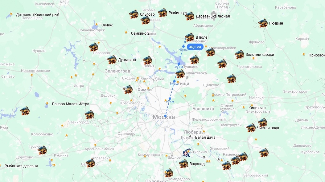 Платная рыбалка "Вполе"