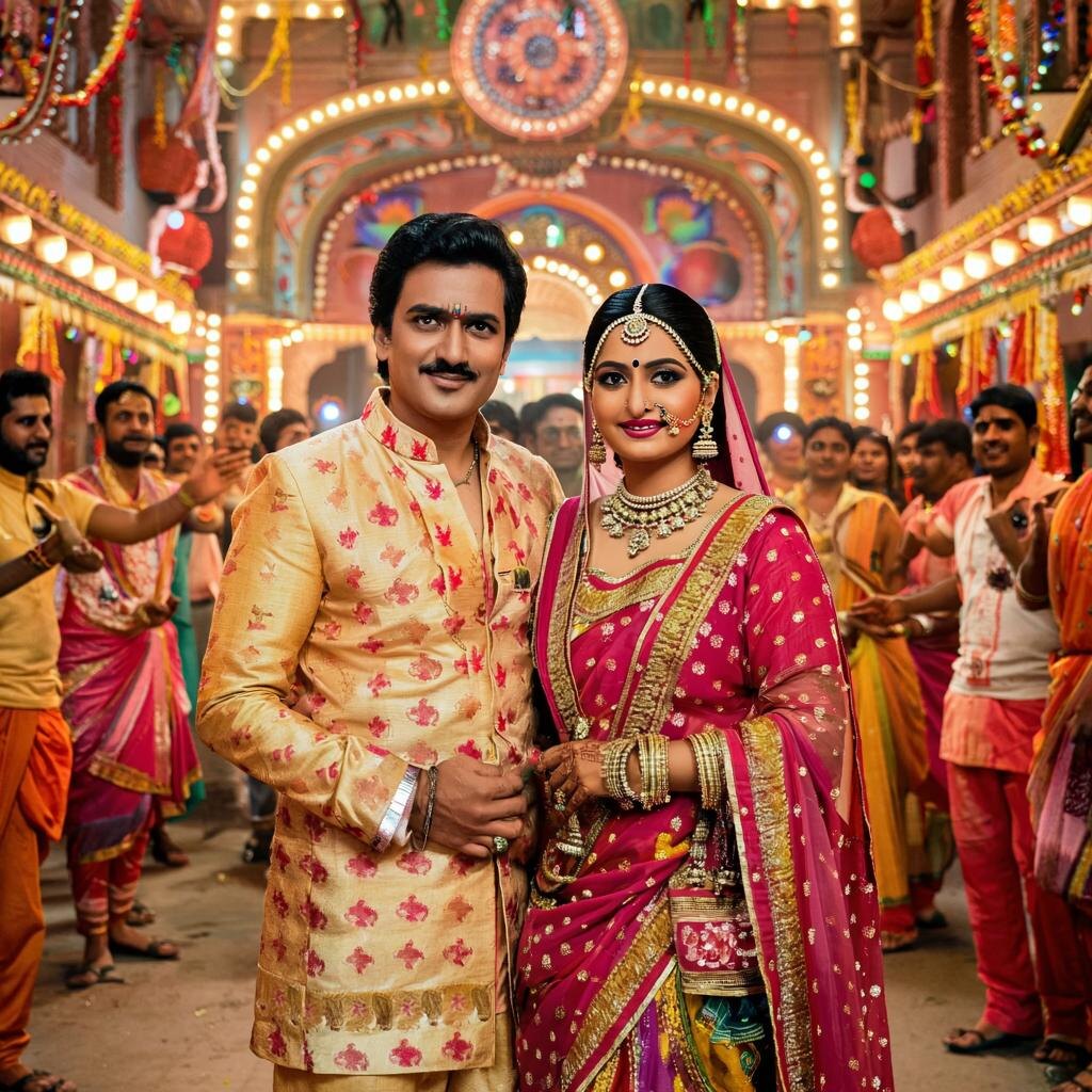 Gigahat.РАдж Капур и его возлюбленная.