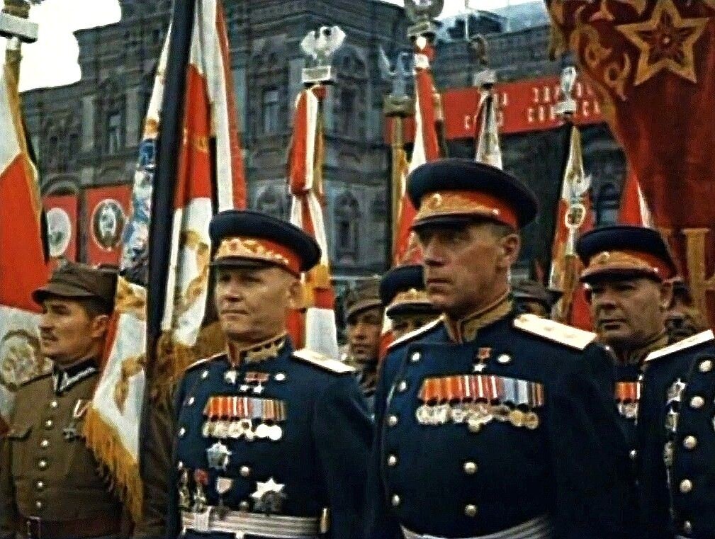 Парад Победы 1945 г. в Москве