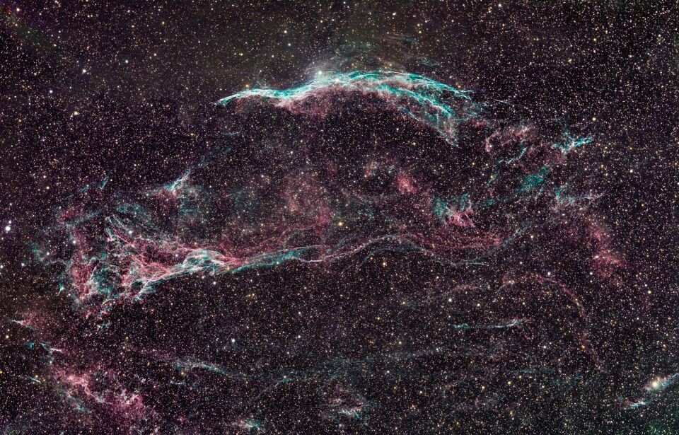    Туманность "Ведьмина метла". Источник: vk.com/ku_iv