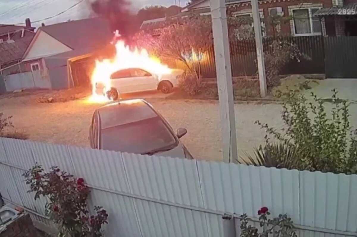   Нетрезвых поджигателей иномарки задержали в Северском районе Кубани