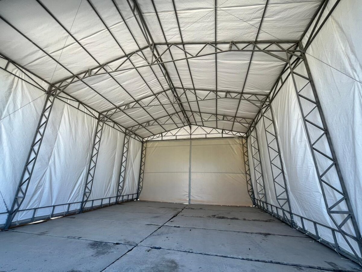 Палатка для ремонта техники 10х12х7м. от компании Изапром