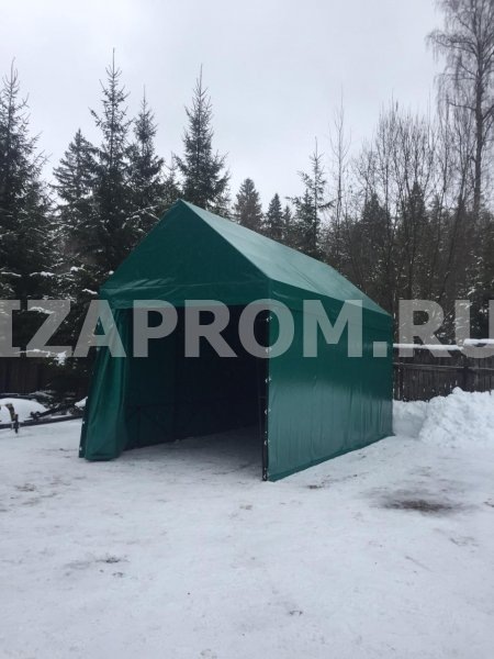 Тенто-мобильное укрытие для военной техники-Изапром
