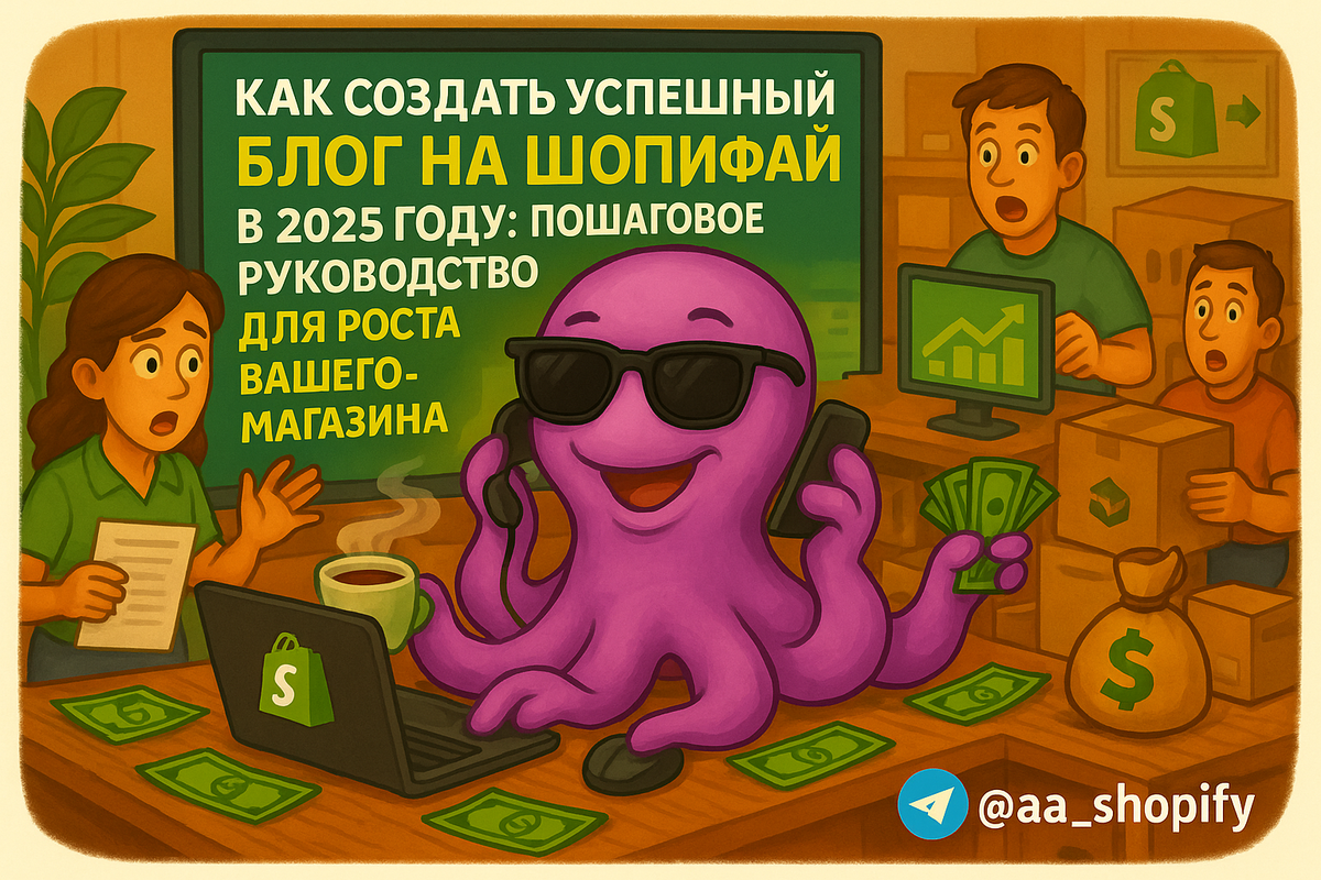    Как создать успешный блог на Шопифай в 2025 году: пошаговое руководство для роста вашего интернет-магазина aa_ecom