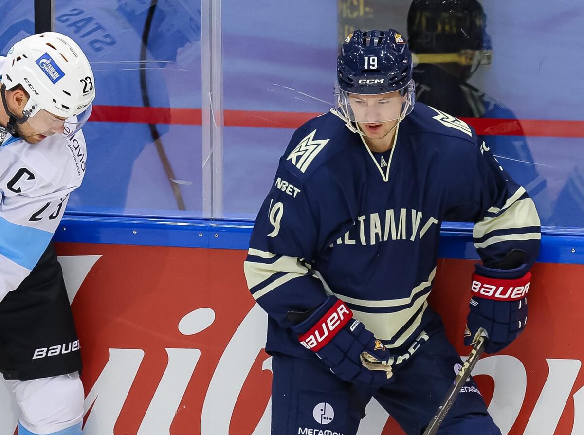 пресс-служба ХК "Металлург"📷Нападающий Влвдимир Ткачев