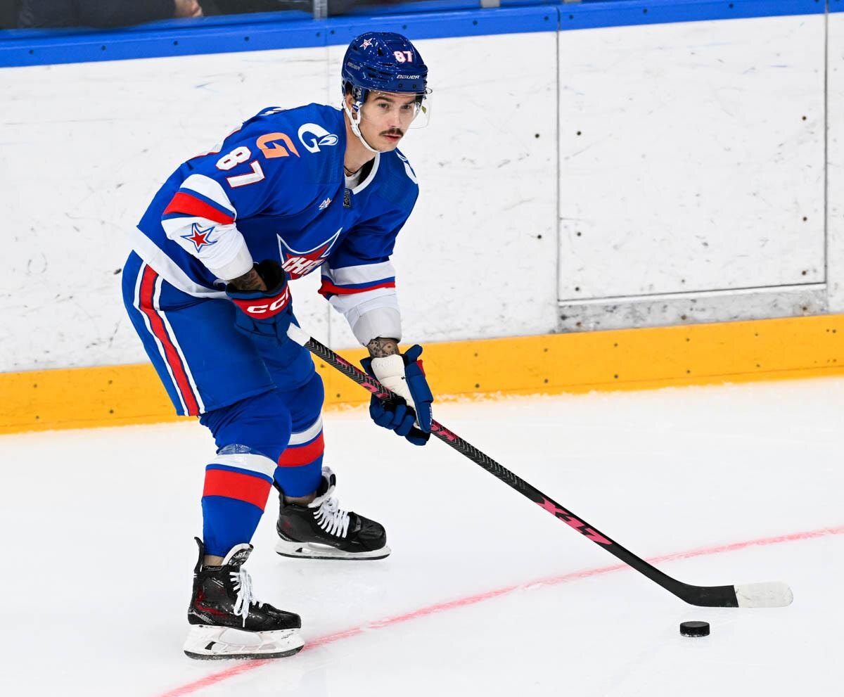 пресс-сулжба ХК СКА📷Форвард Николай Голдобин