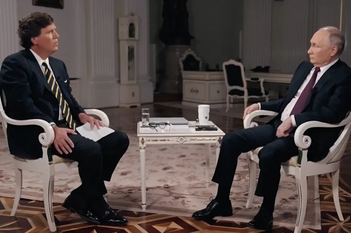    Карлсон назвал Путина самым эффективным современным лидером