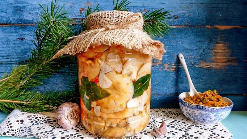 Грузди соленые холодным способом