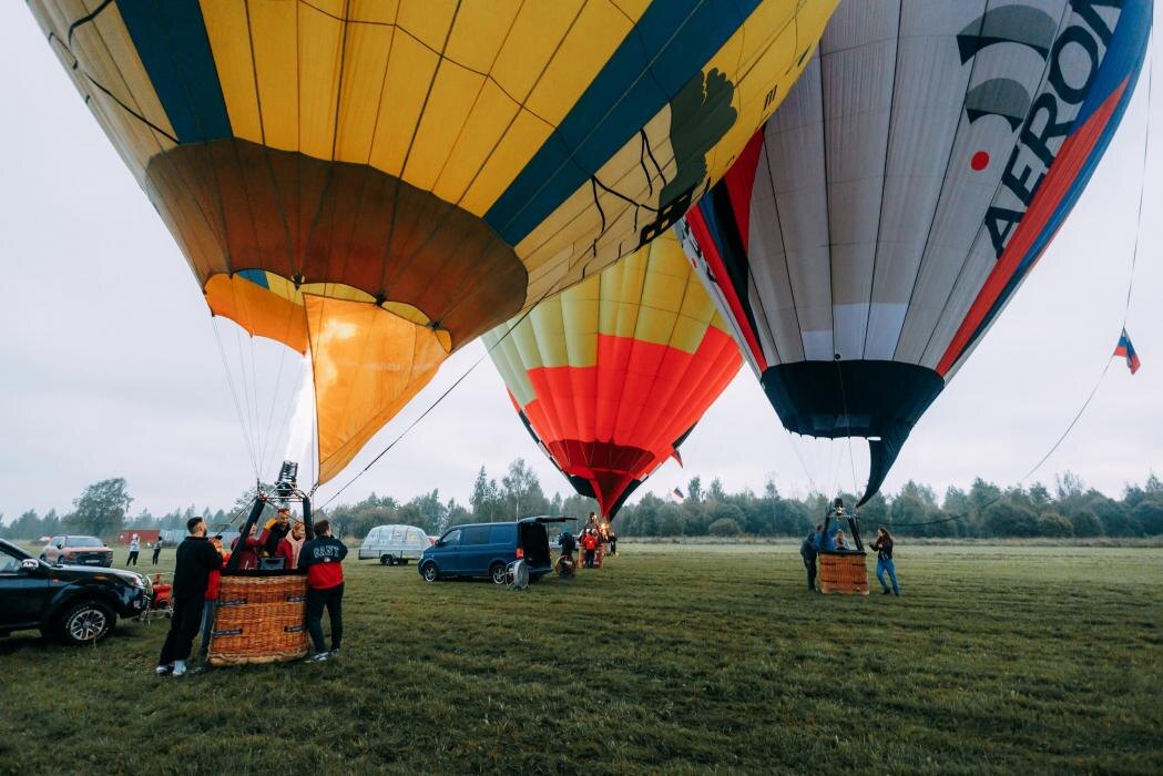 Состоялся первый полёт аэростатов на фестивале «Небо начинается здесь» в Печорском районе
Фото: организаторы мероприятия