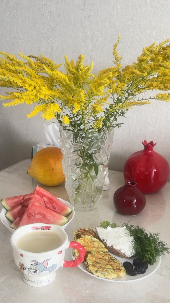 фото автора. Завтрак мой