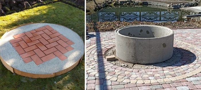 Строительство очага