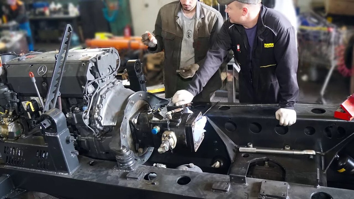 Капитальный ремонт двигателя харвестера Понссе