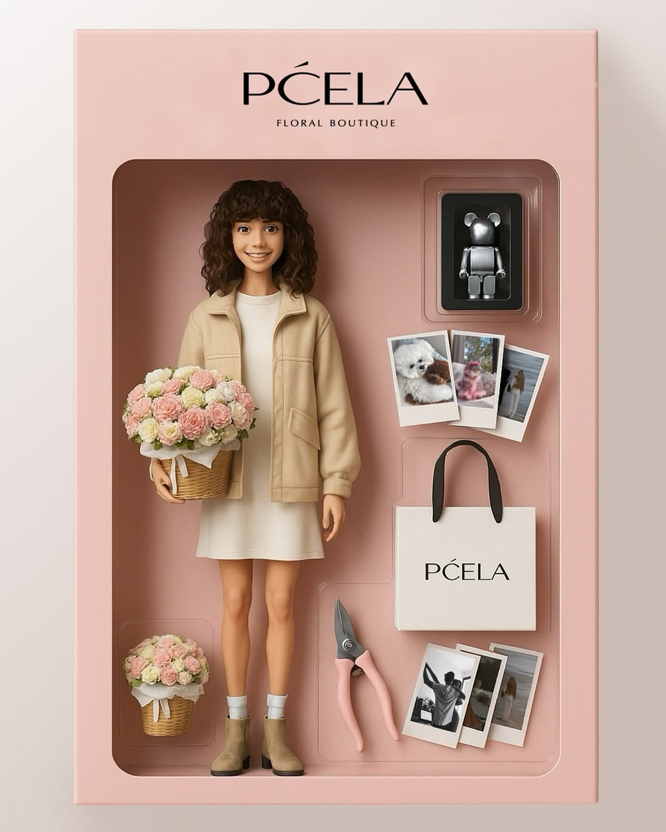 Цвета Цветов: «Enclothed Cognition» (одетое сознание). Эстетика PĆELA в каждом кадре | больше наших работ и заказ на сайте: pcela-flower.ru