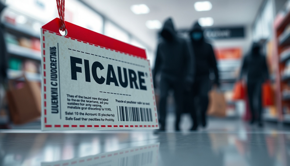    Изображение с фокусом на мошенничество с скидками