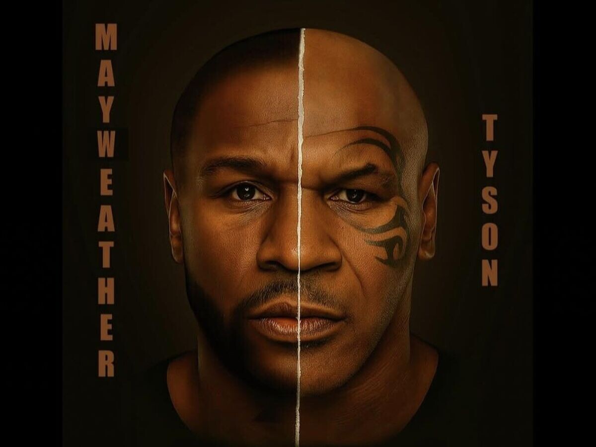    Афиша супербоя Мэйуэзер - Тайсон© Соцсети организаторов