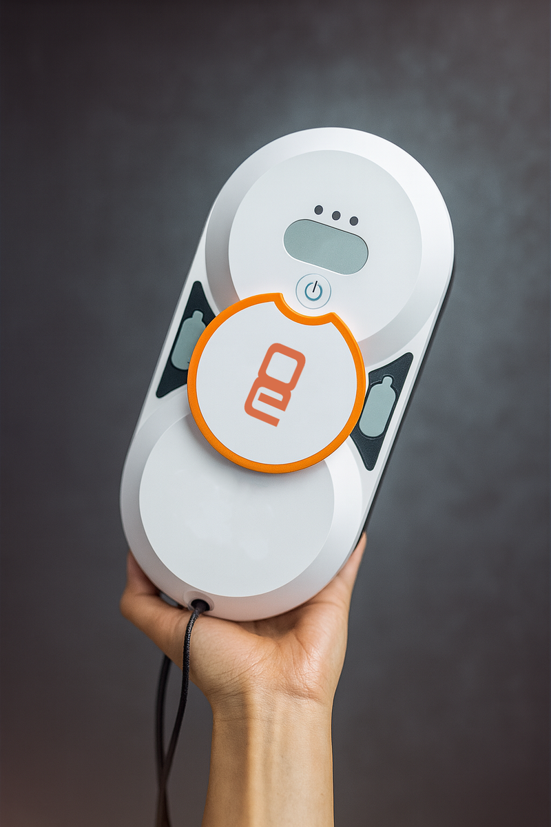 Два бака слева и справа для двойного распыления и более быстрой уборки