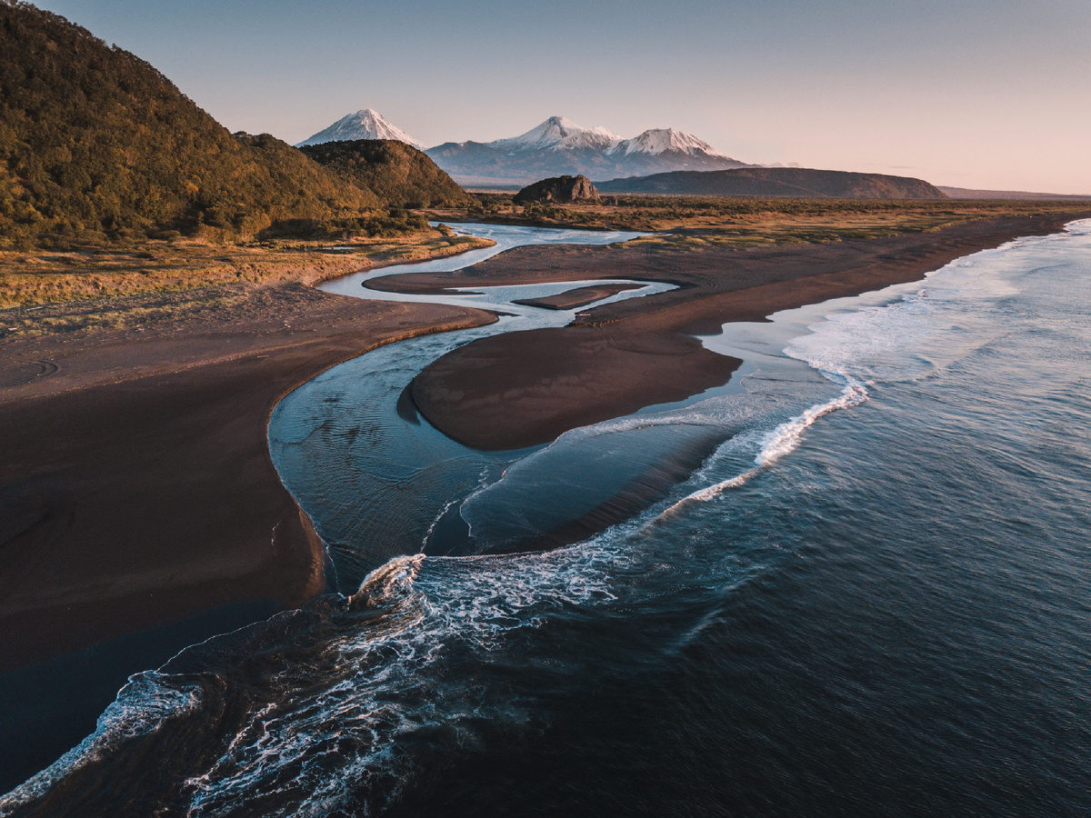 Халактырский пляж на Камчатке. Фото автора
