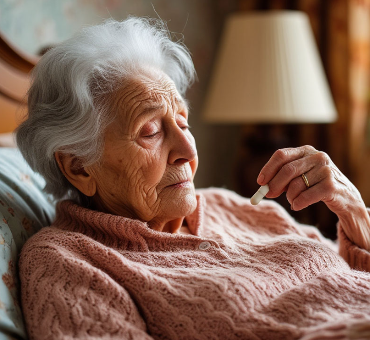 Утренний подъем и сразу прием лекарства