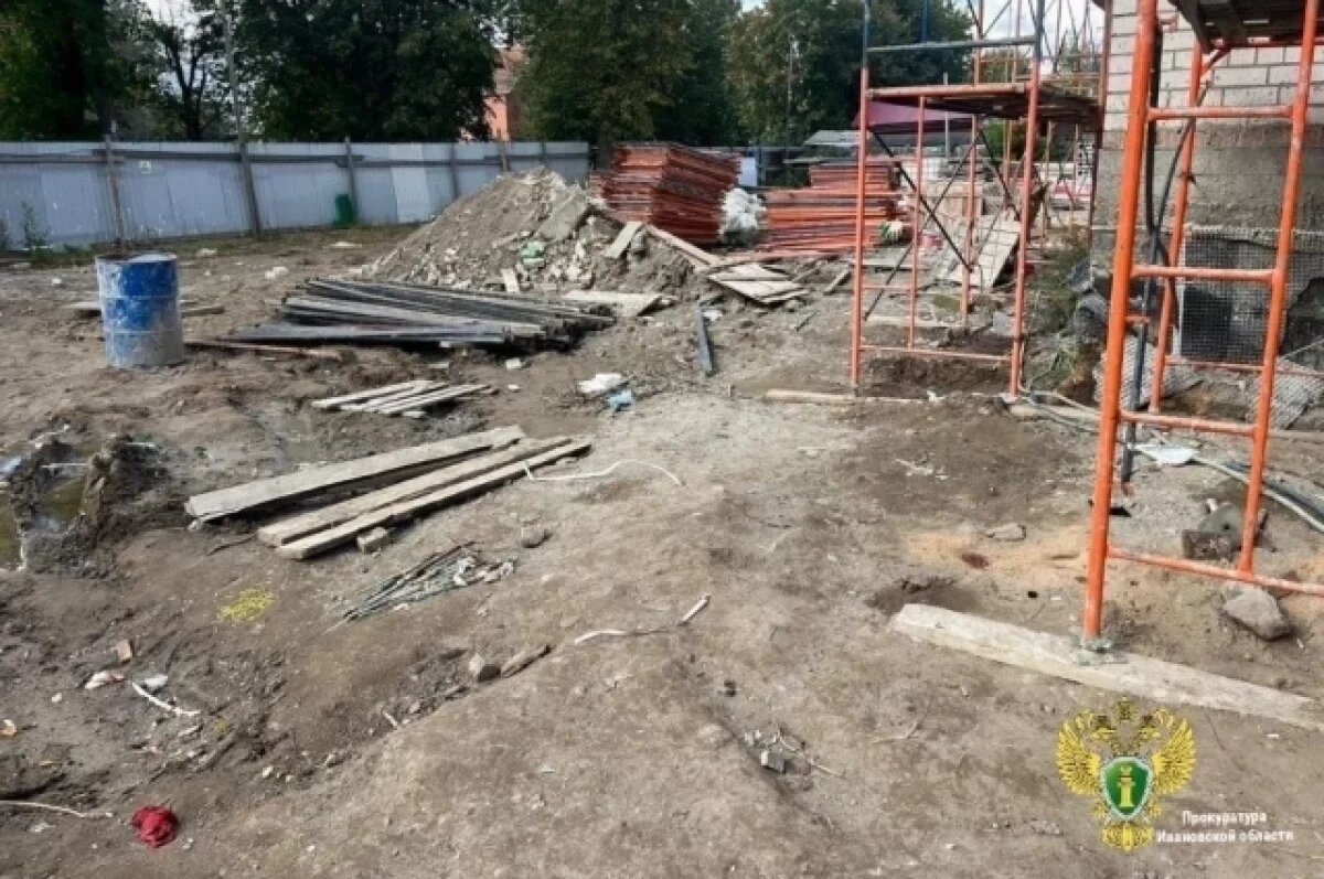    В Иванове на строительной площадке погиб 55-летний рабочий