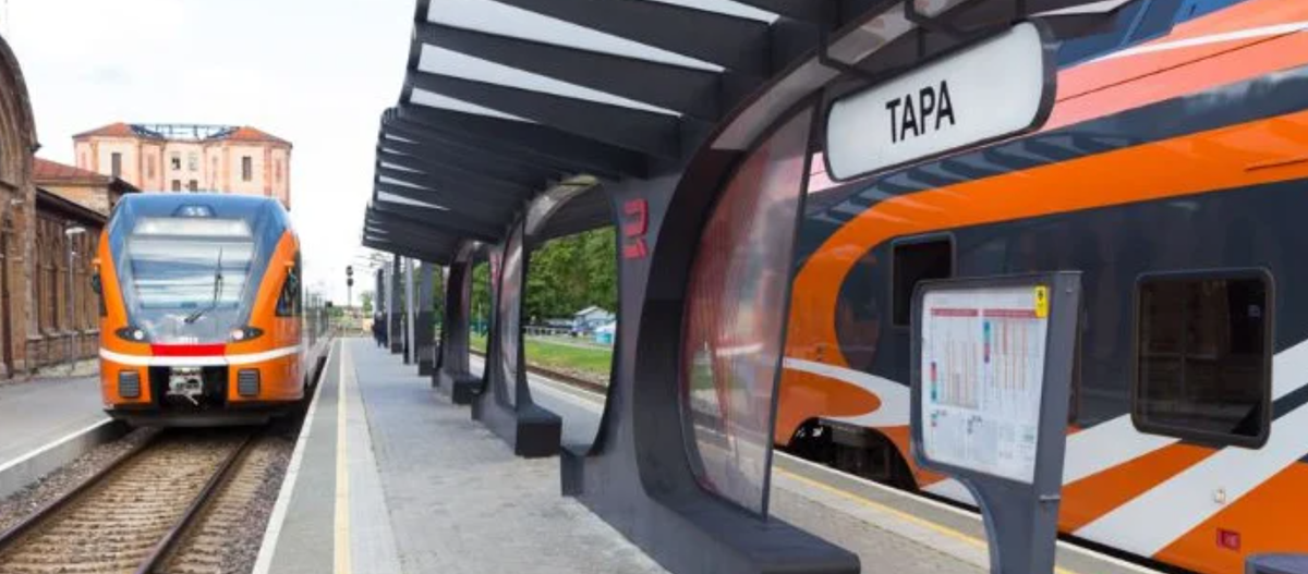 Станция Тапа Эстонской железной дороги © evr.ee