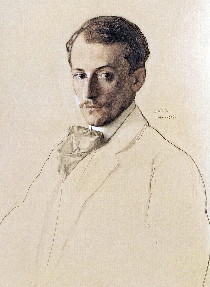    К. Сомов. Портрет Евгения Лансере. 1907 / wikipedia.org