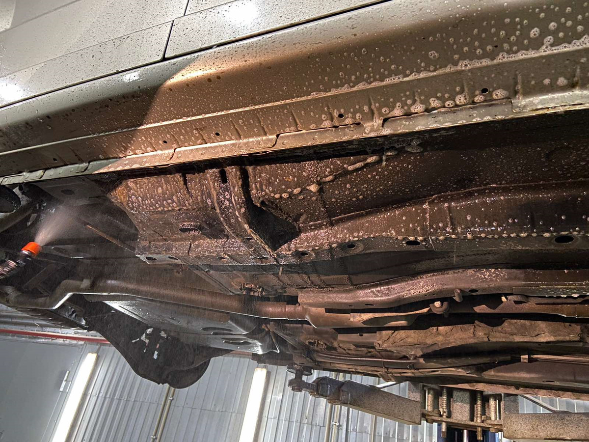 Чем отмыть антикор с кузова автомобиля