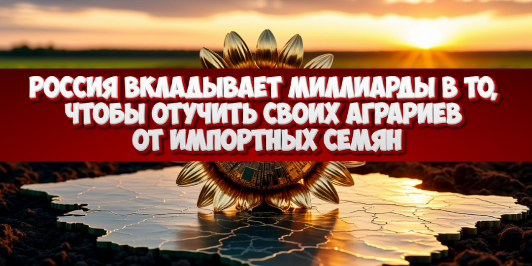 Как Россия за 5 лет закрывает брешь в 25% и создает семена будущего, устойчивые к засухе и санкциям.
