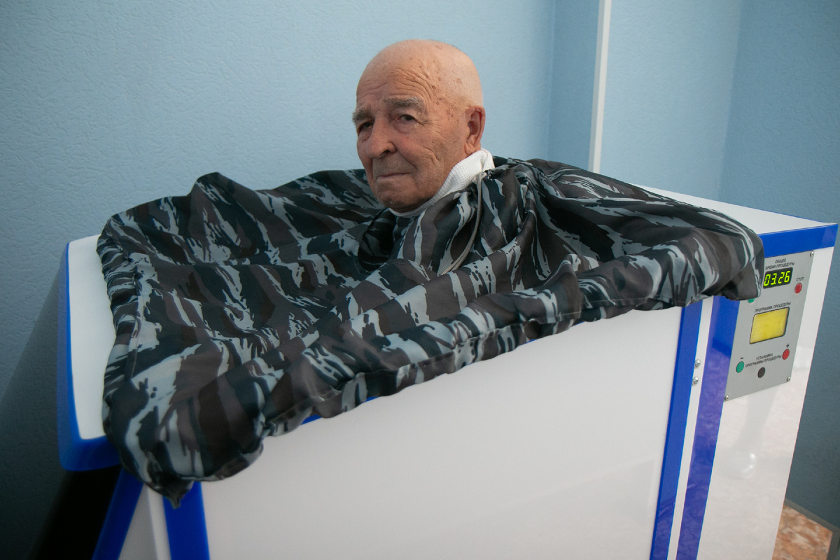 Сухая углекислая ванна по программе лечения сердечно-сосудистых заболеваний. Санаторий Ленина. Курорт Ундоры.