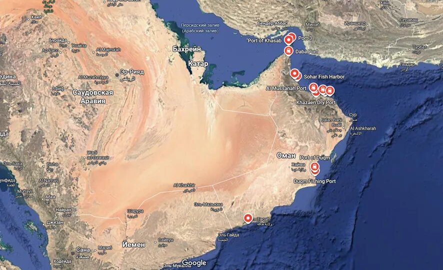 Источник: Google Maps