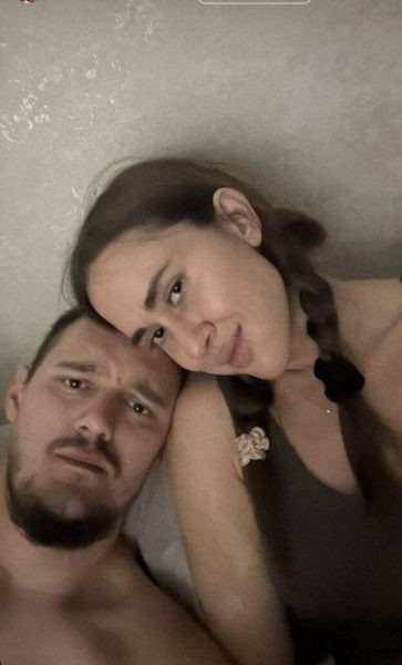    Татьяна Плаксина с возлюбленным Никитой, фото: соцсети