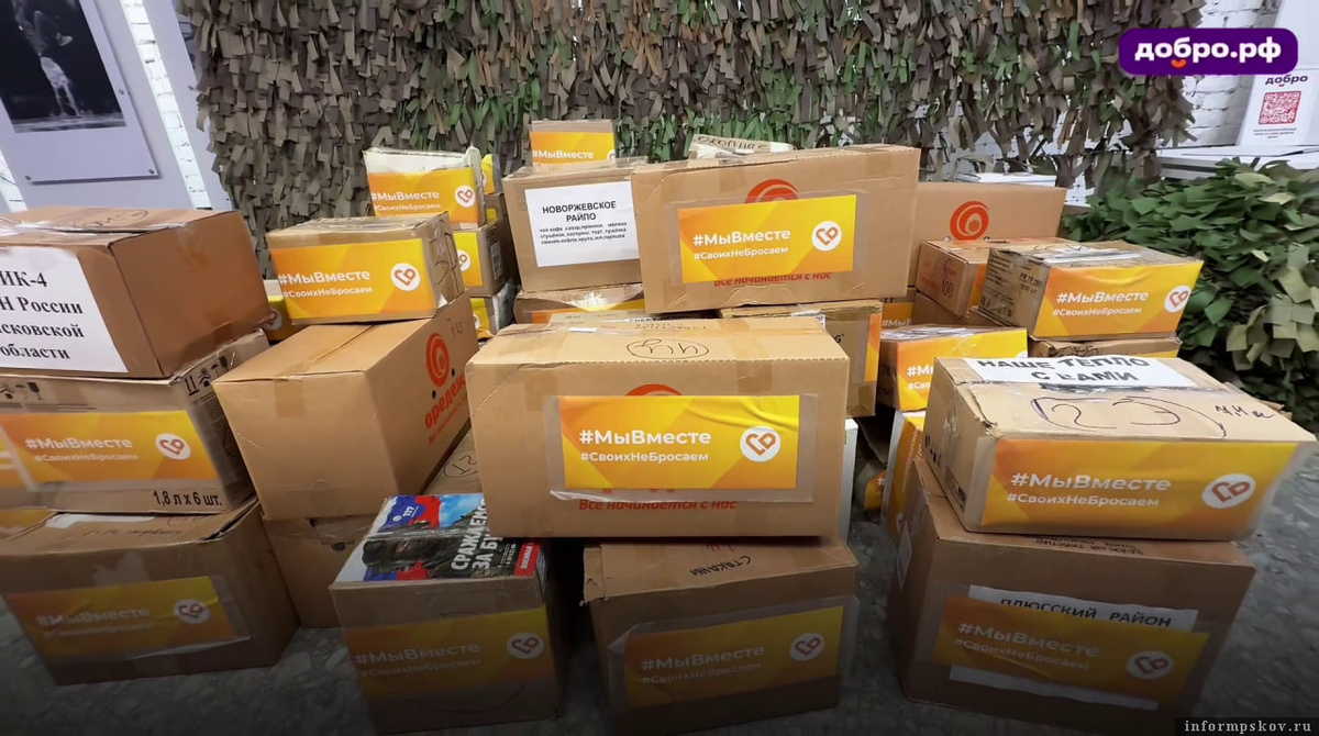 Скриншот видео Ресурсного центра поддержки добровольчества Псковской области