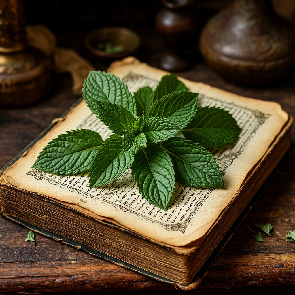 Я мяту приложу к больному сердцу... Пусть чаще бьётся в такт с твоим оно...