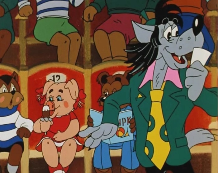 Волк носит стильные пиджаки и вызывающие галстуки