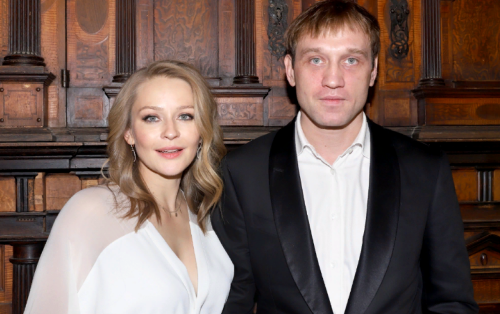 Юлия Пересильд и Михаил Тройник