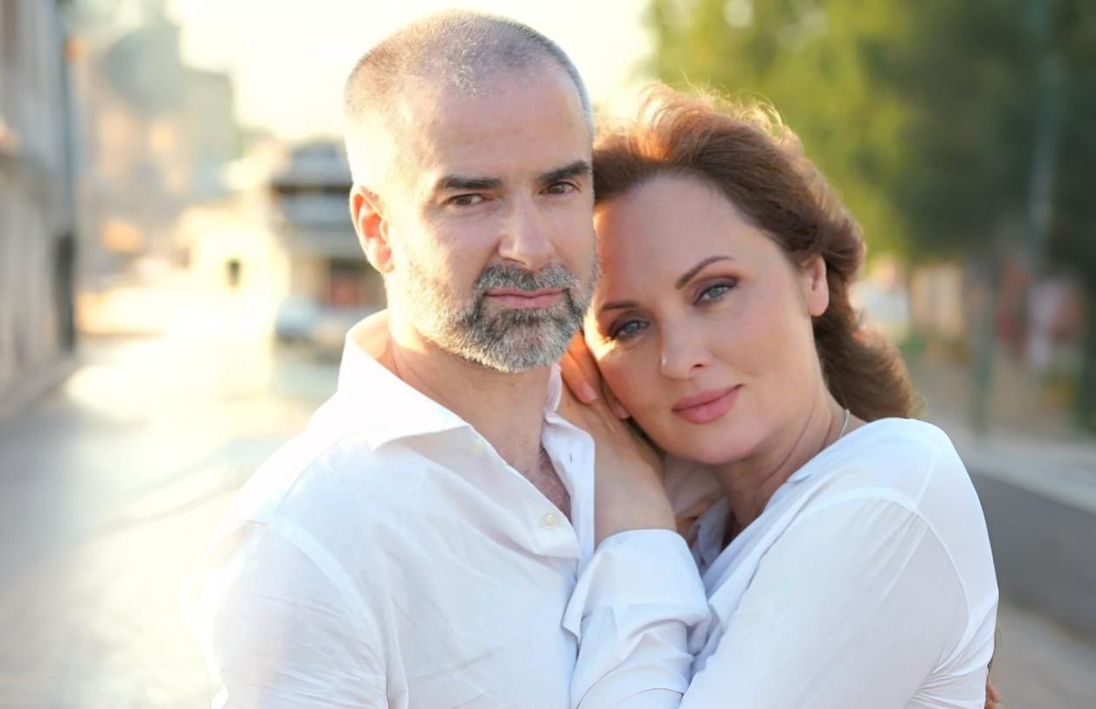 Елена Ксенофонтова с мужем Алексеем